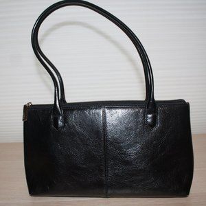 Hobo small purse, black leather
